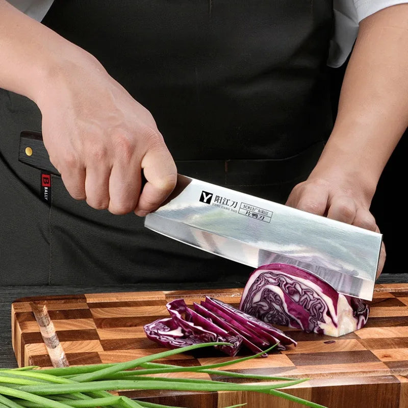 Japanese Cooking Knife, Stainless Steel Kitchen Knife, Slicing and Slicing Duck Knife, Chef's Knife, Sharp and Easy to Clean