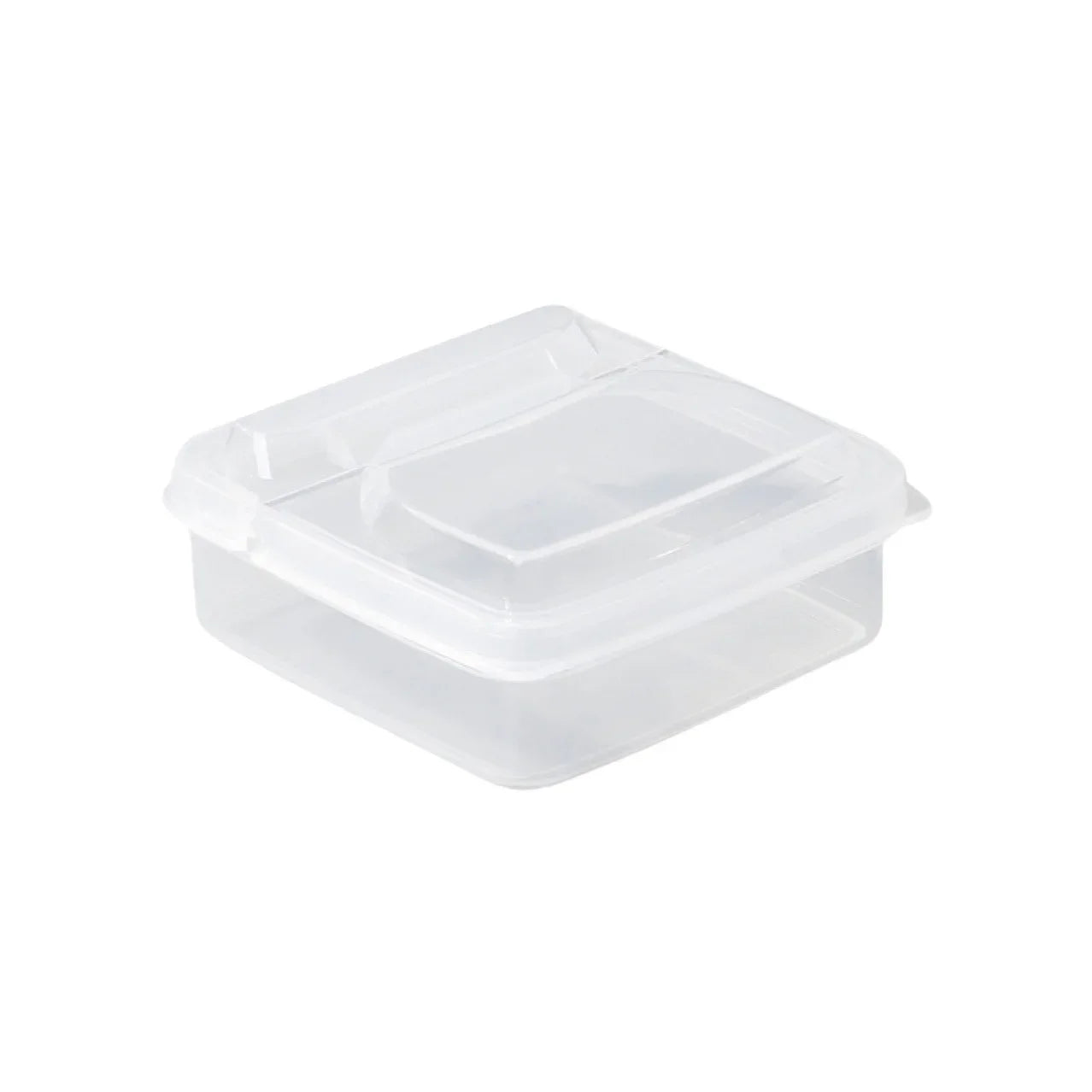 1PC Sliced Cheese Container for Fridge, Clear Plastic Butter Block Cheese Slice Storage Box with Flip Lid for Refrigerator Food