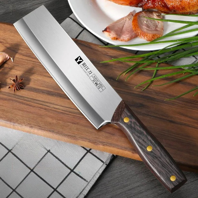 Japanese Cooking Knife, Stainless Steel Kitchen Knife, Slicing and Slicing Duck Knife, Chef's Knife, Sharp and Easy to Clean
