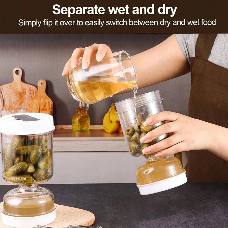 Smart Pickle & Food Storage Jar