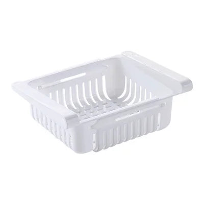 Adjustable Fridge Storage Drawer – Space Saving Kitchen Organizer