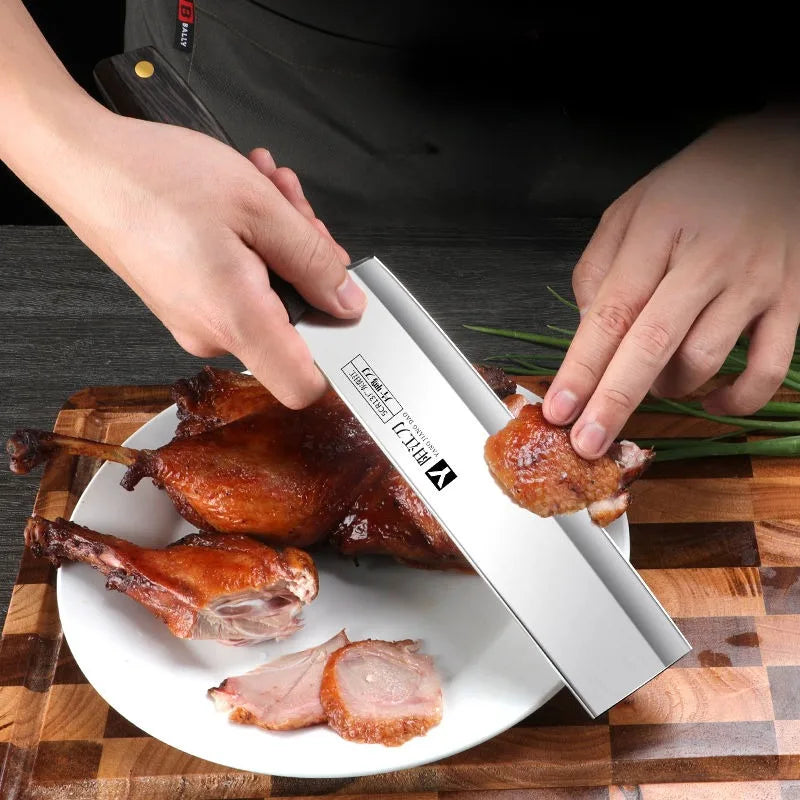 Japanese Cooking Knife, Stainless Steel Kitchen Knife, Slicing and Slicing Duck Knife, Chef's Knife, Sharp and Easy to Clean