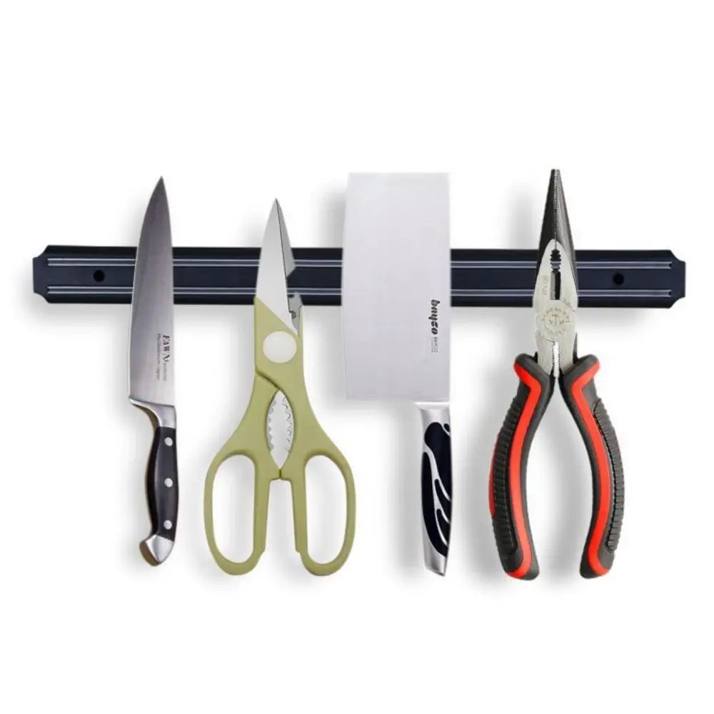 Magnetic Knife Holder – Strong Wall Mount Organizer
